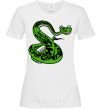Women's T-shirt Master Snake White фото