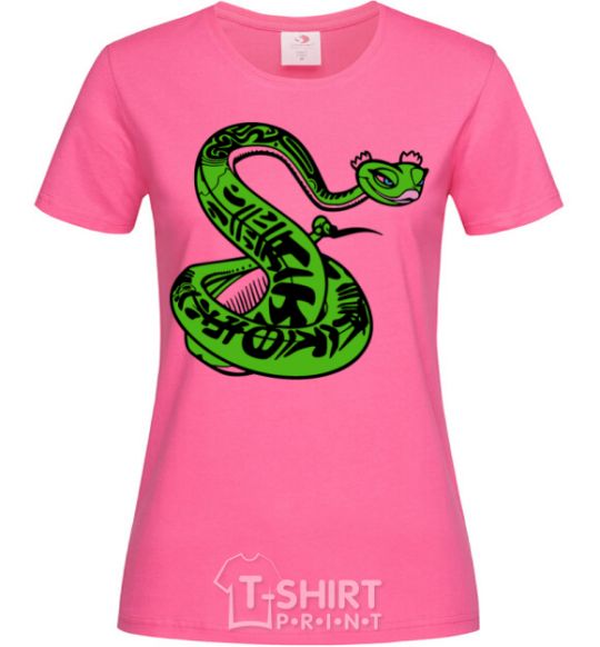 Women's T-shirt Master Snake heliconia фото