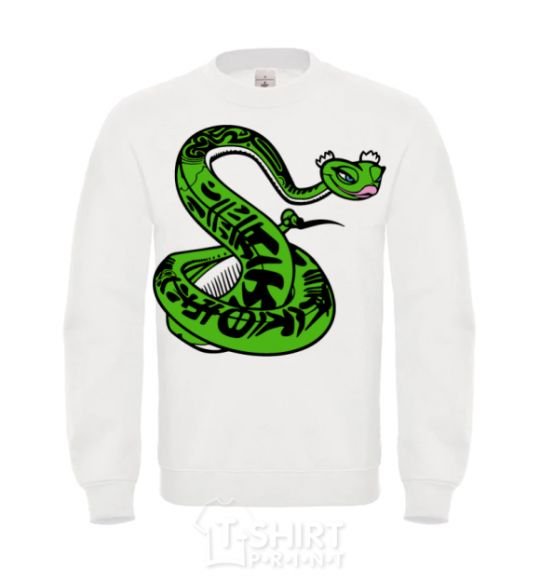 Sweatshirt Master Snake White фото