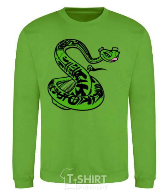 Sweatshirt Master Snake orchid-green фото