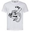 Men's T-Shirt Master Monkey White фото