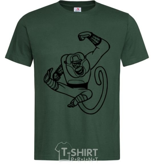 Men's T-Shirt Master Monkey bottle-green фото