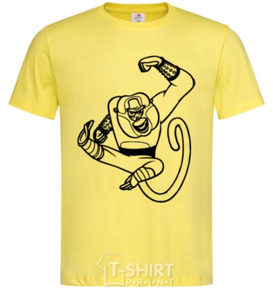 Men's T-Shirt Master Monkey cornsilk фото