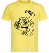 Men's T-Shirt Master Monkey cornsilk фото