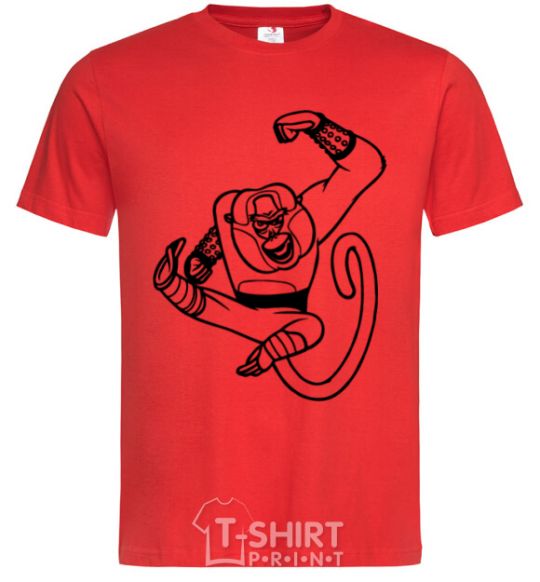 Men's T-Shirt Master Monkey red фото