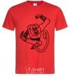 Men's T-Shirt Master Monkey red фото