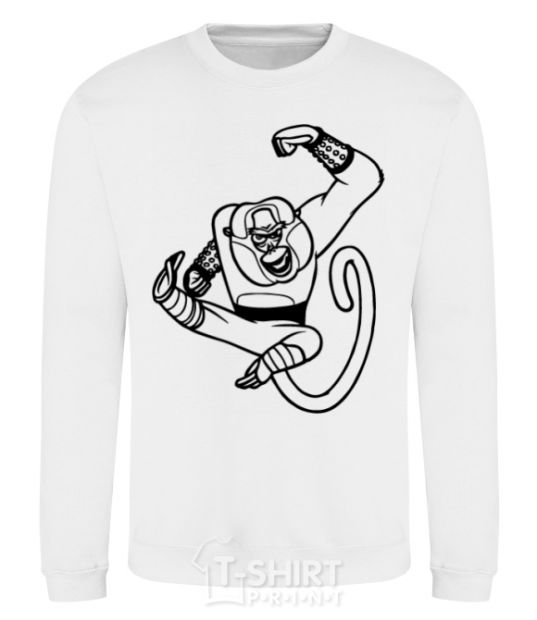 Sweatshirt Master Monkey White фото