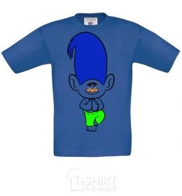 Kids T-shirt Brook royal-blue фото