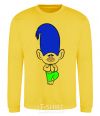 Sweatshirt Brook yellow фото