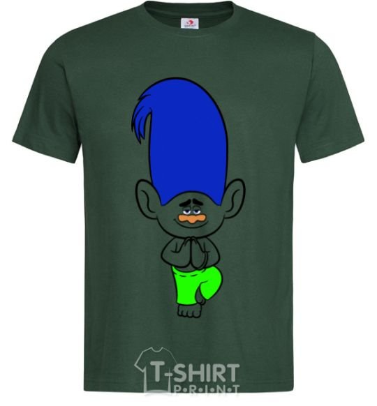 Men's T-Shirt Brook bottle-green фото