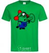 Men's T-Shirt Minion Attention kelly-green фото