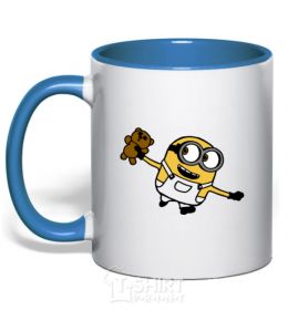 Mug with a colored handle