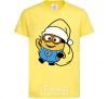 Kids T-shirt The henchman's New Year cornsilk фото