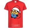 Kids T-shirt The henchman's New Year red фото
