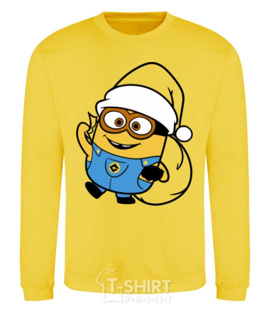 Sweatshirt The henchman's New Year yellow фото