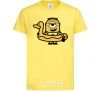 Kids T-shirt Minion duck cornsilk фото