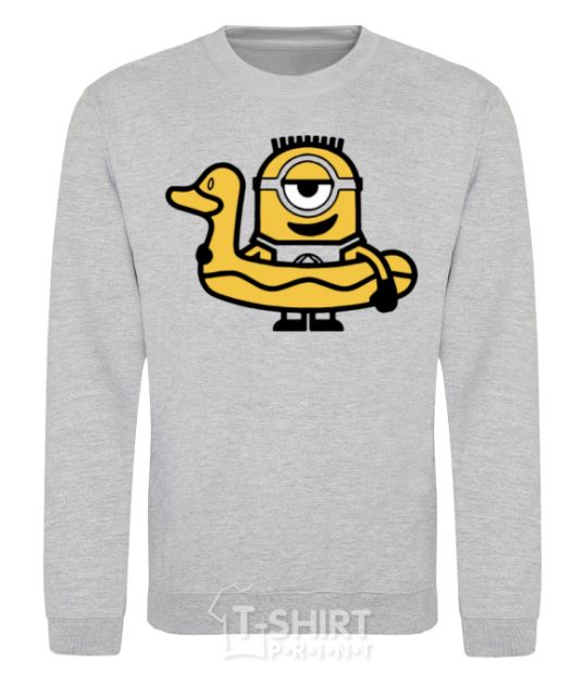 Sweatshirt Minion duck sport-grey фото