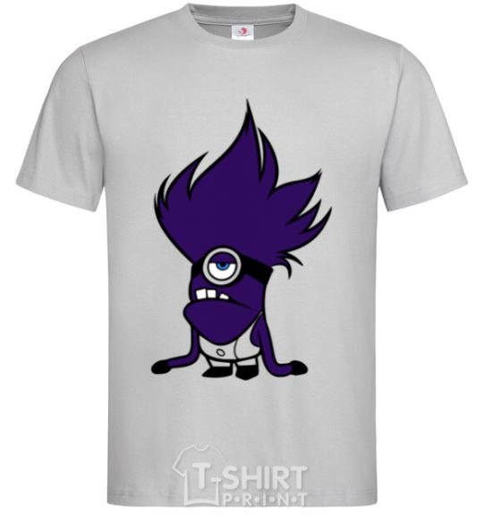 Men's T-Shirt Mignon purple grey фото