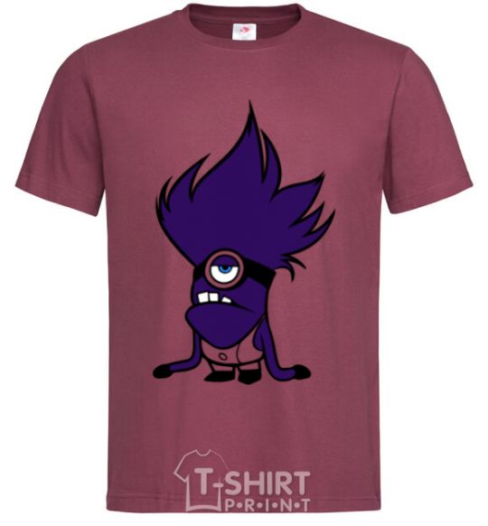 Men's T-Shirt Mignon purple burgundy фото