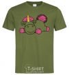 Men's T-Shirt Agnes the Unicorn millennial-khaki фото