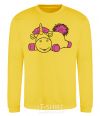 Sweatshirt Agnes the Unicorn yellow фото