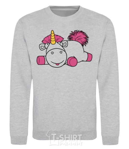 Sweatshirt Agnes the Unicorn sport-grey фото