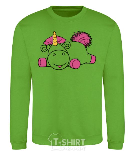 Sweatshirt Agnes the Unicorn orchid-green фото