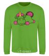 Sweatshirt Agnes the Unicorn orchid-green фото