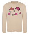 Sweatshirt Agnes the Unicorn sand фото