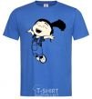 Men's T-Shirt Agnes jumps royal-blue фото