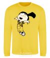 Sweatshirt Agnes jumps yellow фото