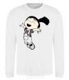 Sweatshirt Agnes jumps White фото