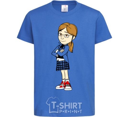 Kids T-shirt Margot royal-blue фото
