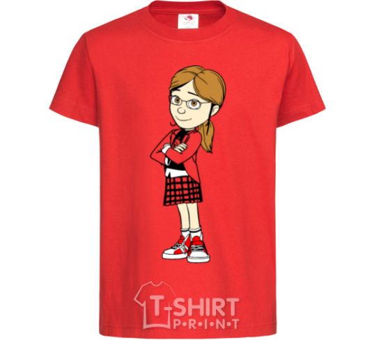 Kids T-shirt Margot red фото