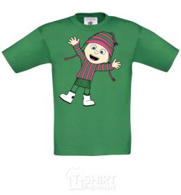 Kids T-shirt Edith orchid-green фото