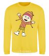 Sweatshirt Edith yellow фото