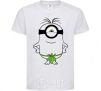 Kids T-shirt The islander minion White фото