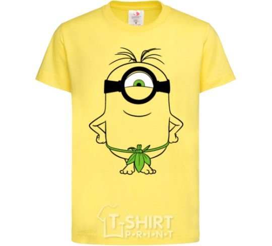 Kids T-shirt The islander minion cornsilk фото