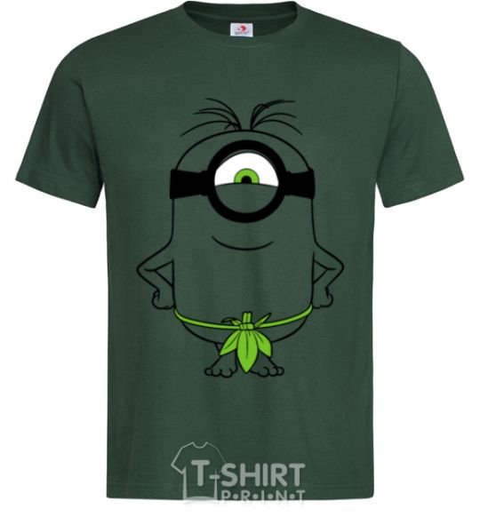 Мужская футболка Миньон островитянин Темно-зеленый фото
