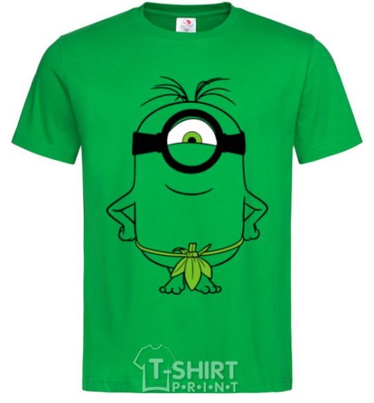 Мужская футболка Миньон островитянин Зеленый фото