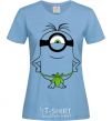 Women's T-shirt The islander minion sky-blue фото