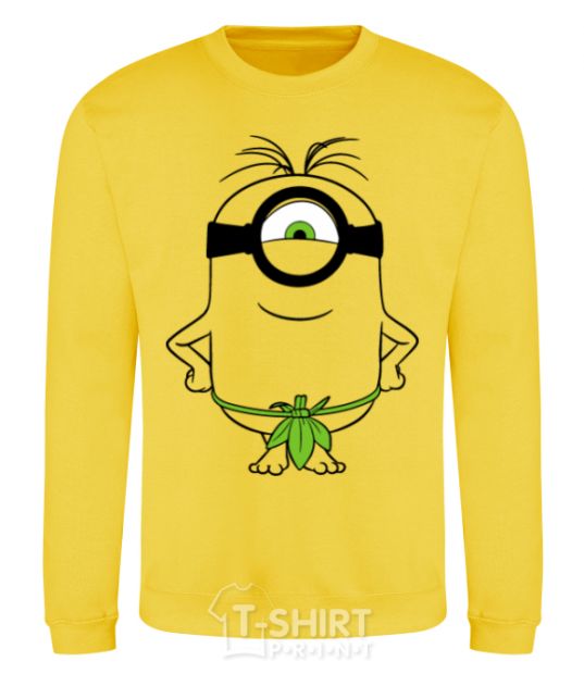 Sweatshirt The islander minion yellow фото