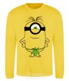 Sweatshirt The islander minion yellow фото