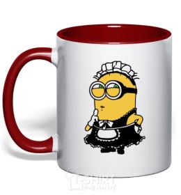 Mug with a colored handle