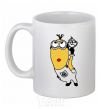 Ceramic mug Minion with walrus White фото