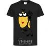 Kids T-shirt Minion with walrus black фото