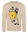 Sweatshirt Minion with walrus sand фото