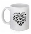 Ceramic mug Minions heart White фото