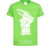 Kids T-shirt Ninja orchid-green фото