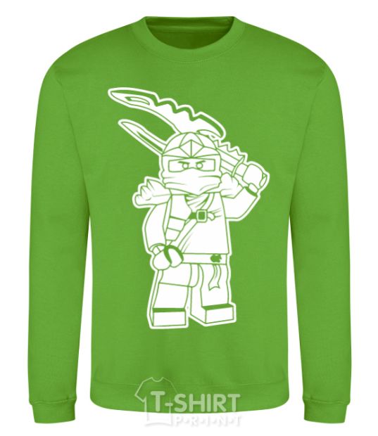 Sweatshirt Ninja orchid-green фото